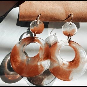 NEW! handmade resin earrings